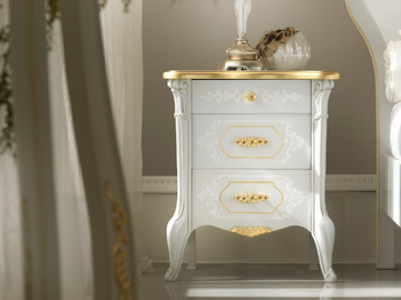 GIULIETTA - Wooden bedside table with drawers by CASA +39 - view 2
